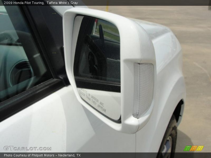 Taffeta White / Gray 2009 Honda Pilot Touring