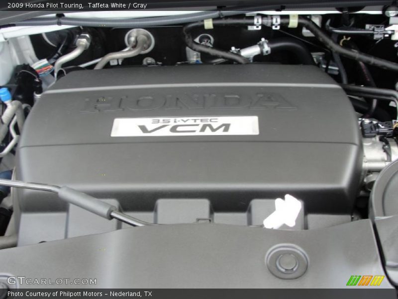 Taffeta White / Gray 2009 Honda Pilot Touring