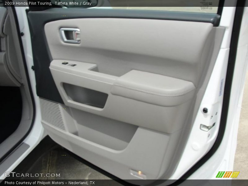 Taffeta White / Gray 2009 Honda Pilot Touring
