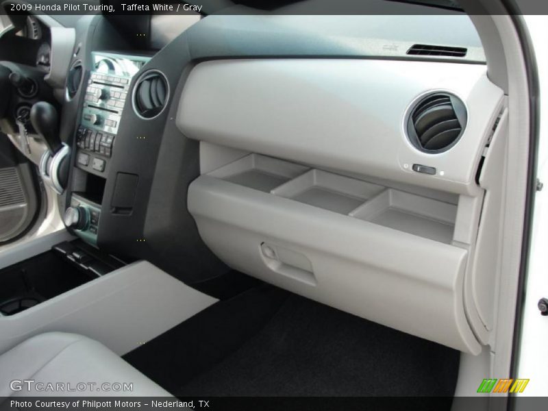 Taffeta White / Gray 2009 Honda Pilot Touring