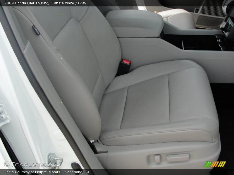 Taffeta White / Gray 2009 Honda Pilot Touring