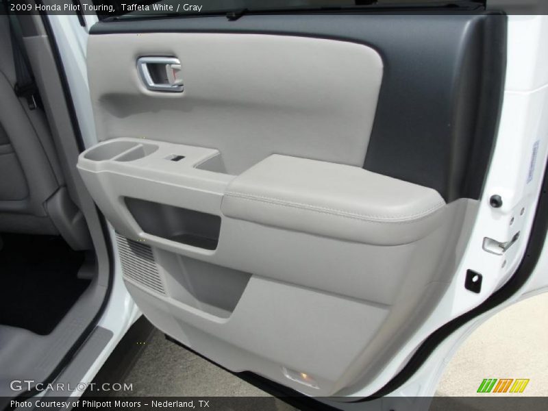 Taffeta White / Gray 2009 Honda Pilot Touring