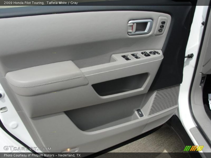 Taffeta White / Gray 2009 Honda Pilot Touring