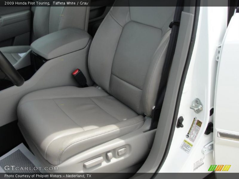 Taffeta White / Gray 2009 Honda Pilot Touring