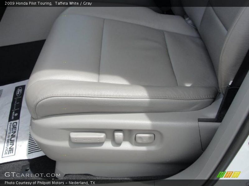 Taffeta White / Gray 2009 Honda Pilot Touring