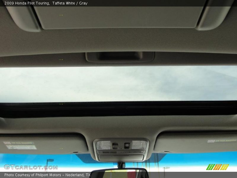 Taffeta White / Gray 2009 Honda Pilot Touring