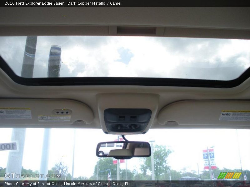 Dark Copper Metallic / Camel 2010 Ford Explorer Eddie Bauer