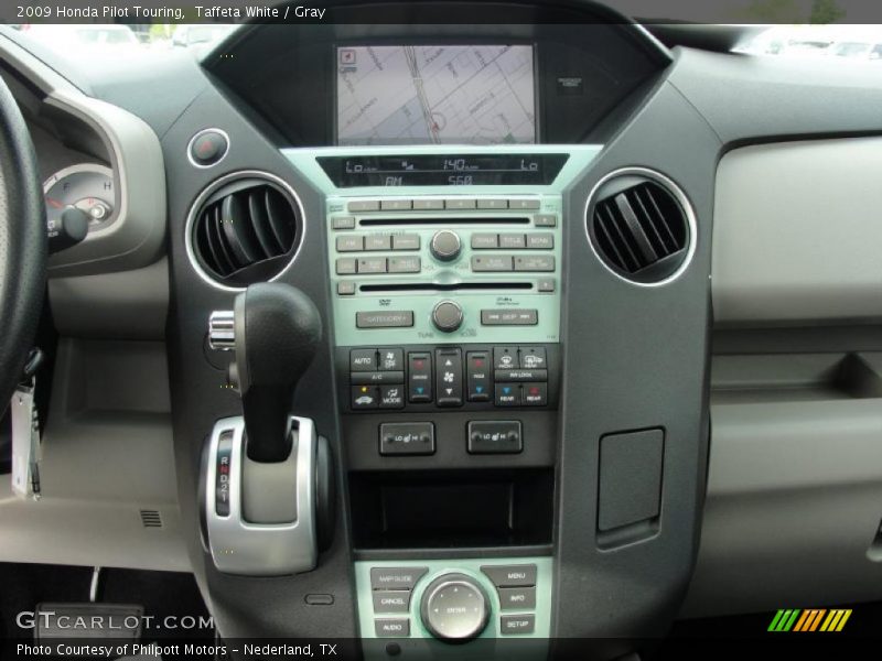 Taffeta White / Gray 2009 Honda Pilot Touring