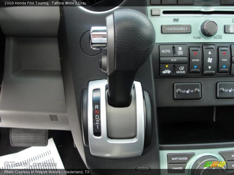 Taffeta White / Gray 2009 Honda Pilot Touring