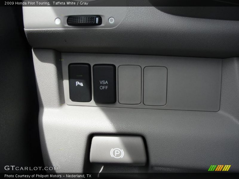 Taffeta White / Gray 2009 Honda Pilot Touring