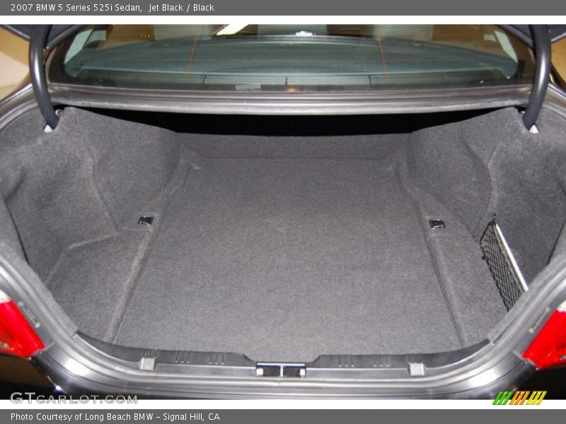Jet Black / Black 2007 BMW 5 Series 525i Sedan