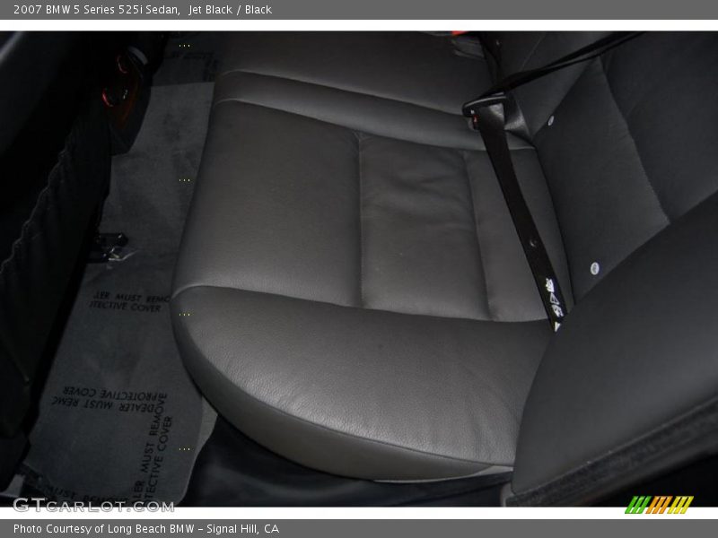 Jet Black / Black 2007 BMW 5 Series 525i Sedan