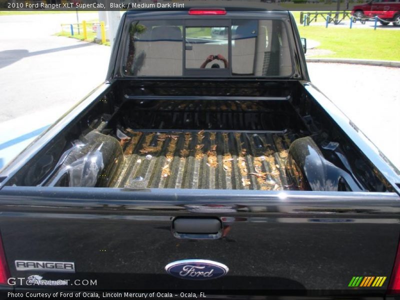 Black / Medium Dark Flint 2010 Ford Ranger XLT SuperCab