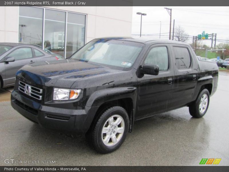 Formal Black / Gray 2007 Honda Ridgeline RTS