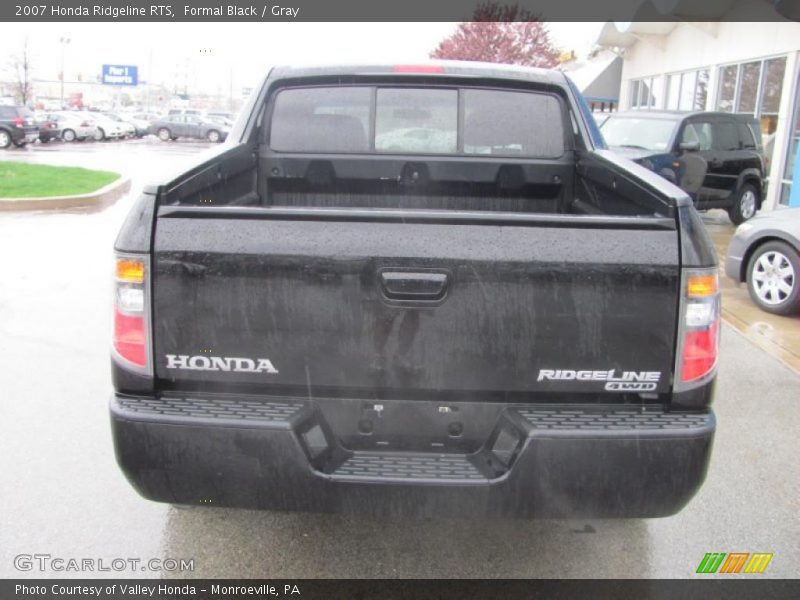 Formal Black / Gray 2007 Honda Ridgeline RTS