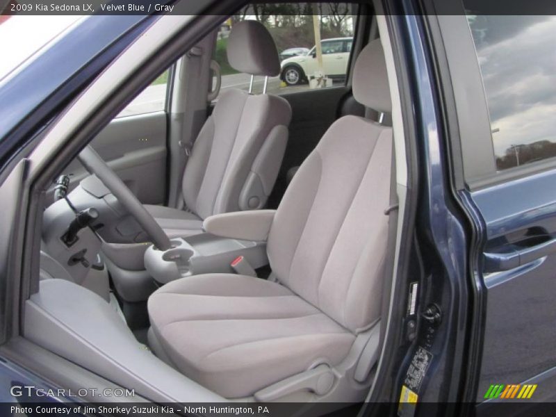 Velvet Blue / Gray 2009 Kia Sedona LX