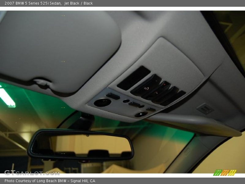 Jet Black / Black 2007 BMW 5 Series 525i Sedan