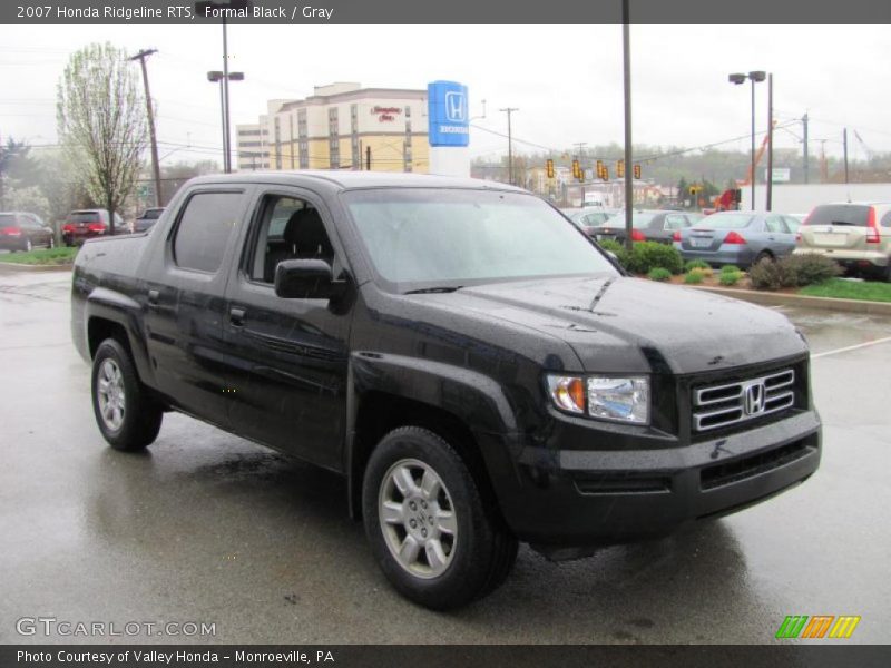 Formal Black / Gray 2007 Honda Ridgeline RTS