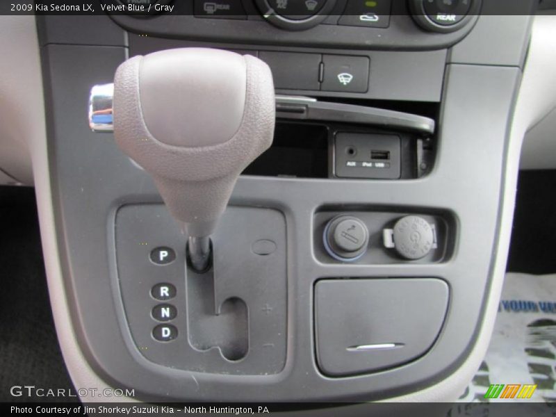 Velvet Blue / Gray 2009 Kia Sedona LX