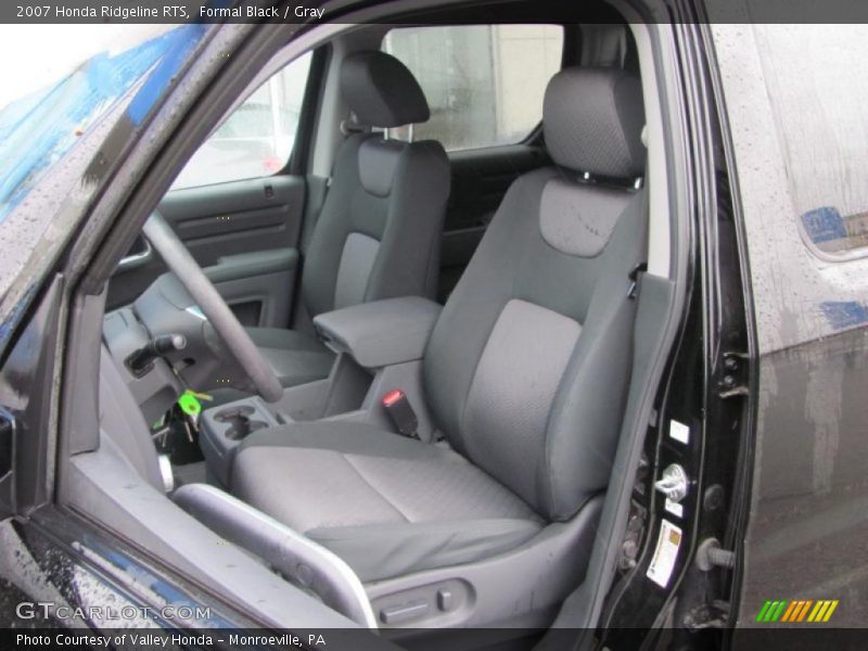 Formal Black / Gray 2007 Honda Ridgeline RTS