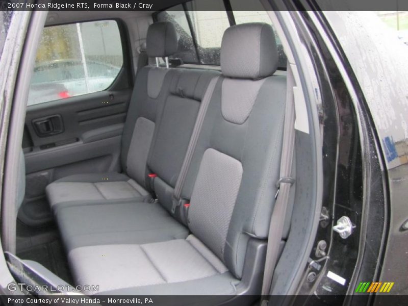 Formal Black / Gray 2007 Honda Ridgeline RTS