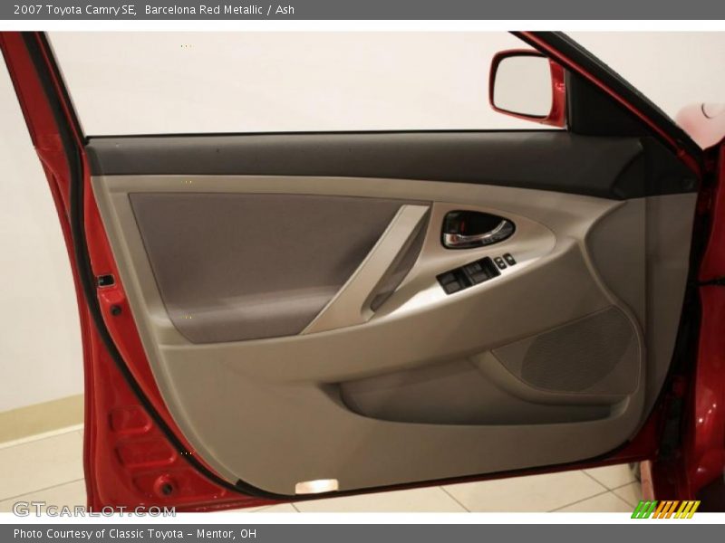 Barcelona Red Metallic / Ash 2007 Toyota Camry SE