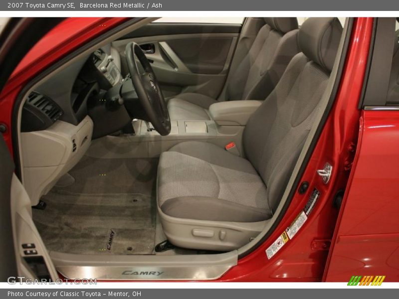 Barcelona Red Metallic / Ash 2007 Toyota Camry SE