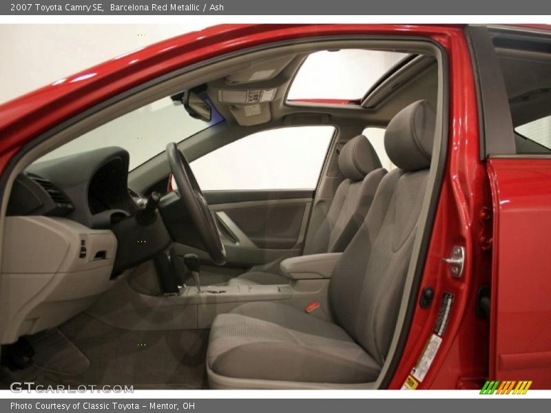 Barcelona Red Metallic / Ash 2007 Toyota Camry SE