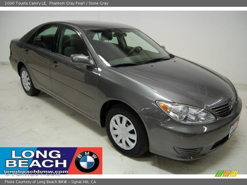 Phantom Gray Pearl / Stone Gray 2006 Toyota Camry LE