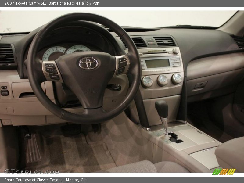 Barcelona Red Metallic / Ash 2007 Toyota Camry SE