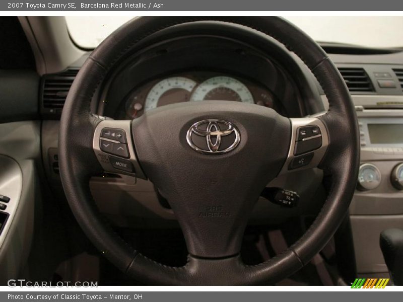 Barcelona Red Metallic / Ash 2007 Toyota Camry SE