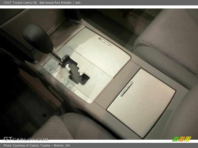 Barcelona Red Metallic / Ash 2007 Toyota Camry SE