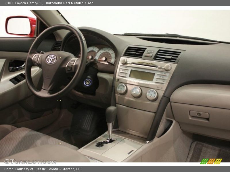 Barcelona Red Metallic / Ash 2007 Toyota Camry SE