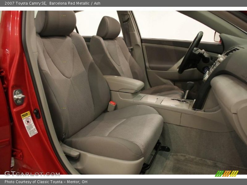 Barcelona Red Metallic / Ash 2007 Toyota Camry SE