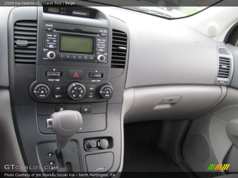 Claret Red / Beige 2009 Kia Sedona LX