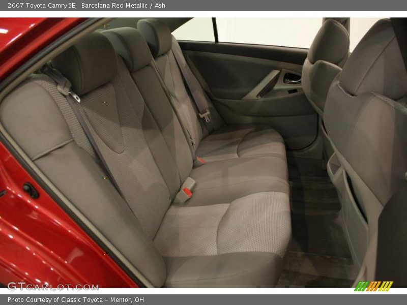Barcelona Red Metallic / Ash 2007 Toyota Camry SE