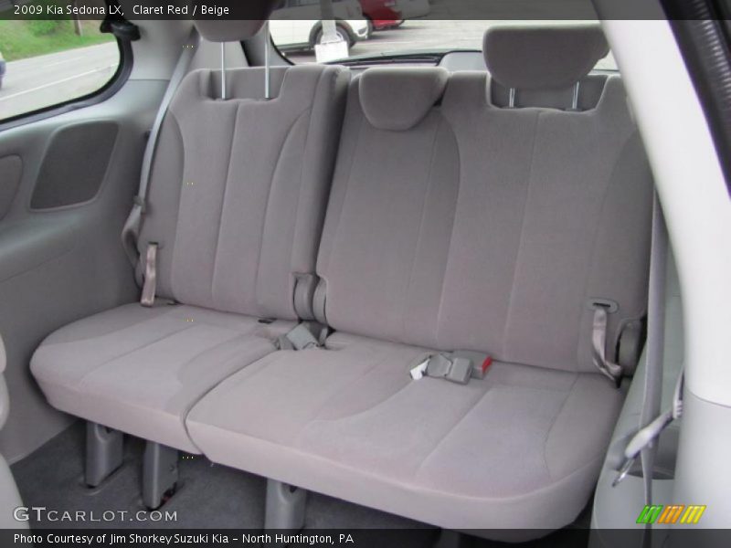 Claret Red / Beige 2009 Kia Sedona LX