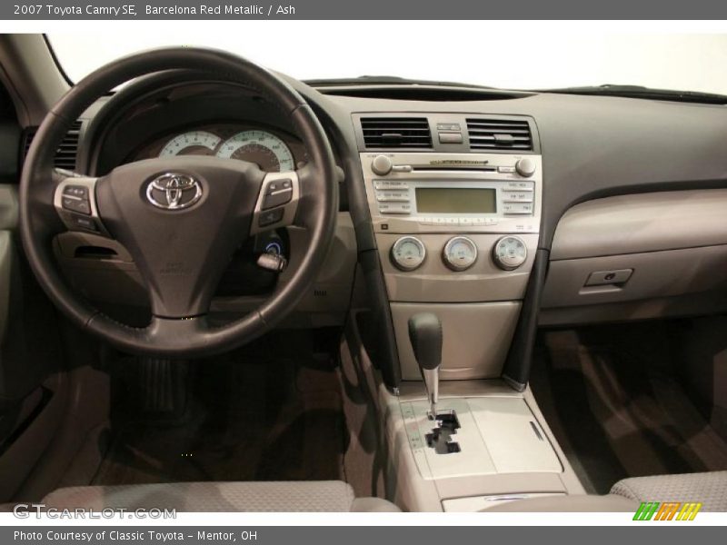 Barcelona Red Metallic / Ash 2007 Toyota Camry SE