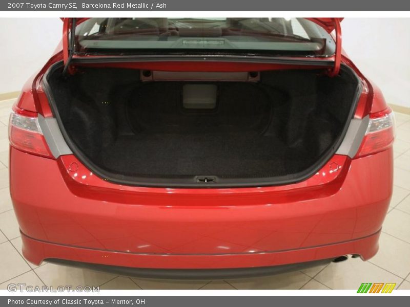 Barcelona Red Metallic / Ash 2007 Toyota Camry SE