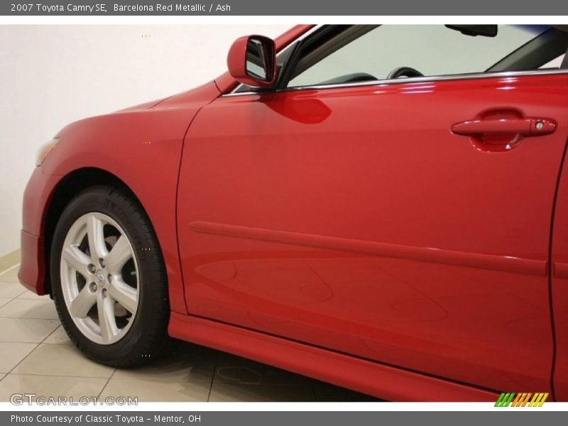 Barcelona Red Metallic / Ash 2007 Toyota Camry SE