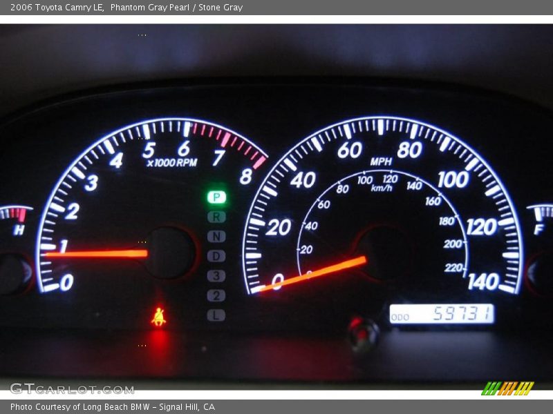 Phantom Gray Pearl / Stone Gray 2006 Toyota Camry LE
