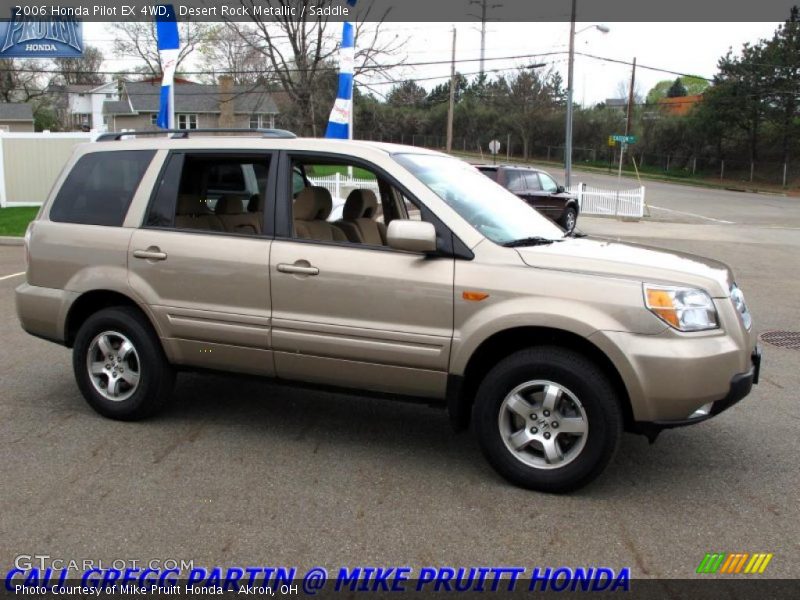 Desert Rock Metallic / Saddle 2006 Honda Pilot EX 4WD