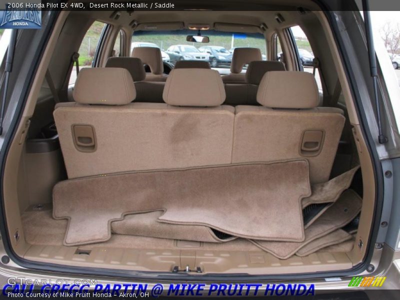 Desert Rock Metallic / Saddle 2006 Honda Pilot EX 4WD