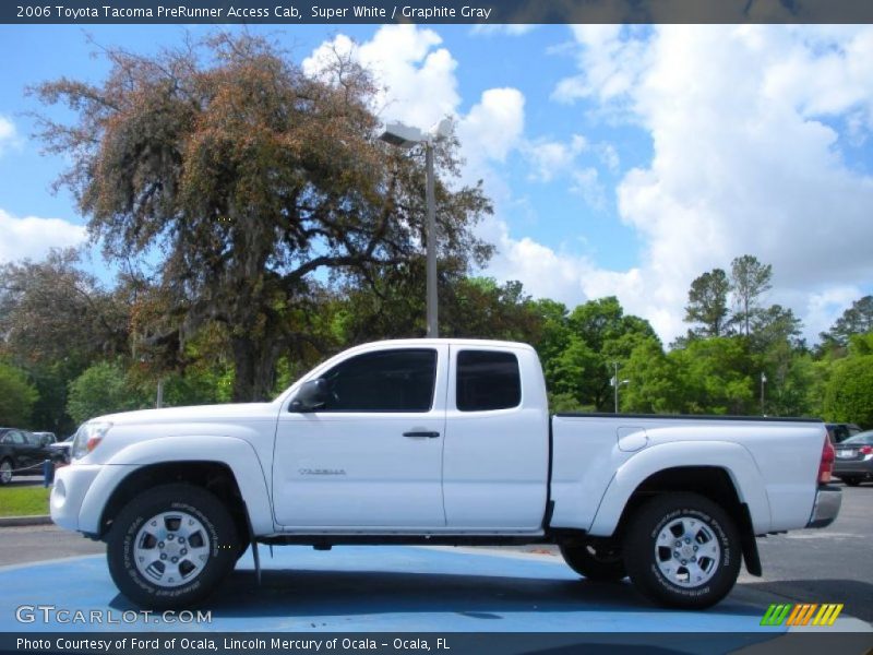 Super White / Graphite Gray 2006 Toyota Tacoma PreRunner Access Cab
