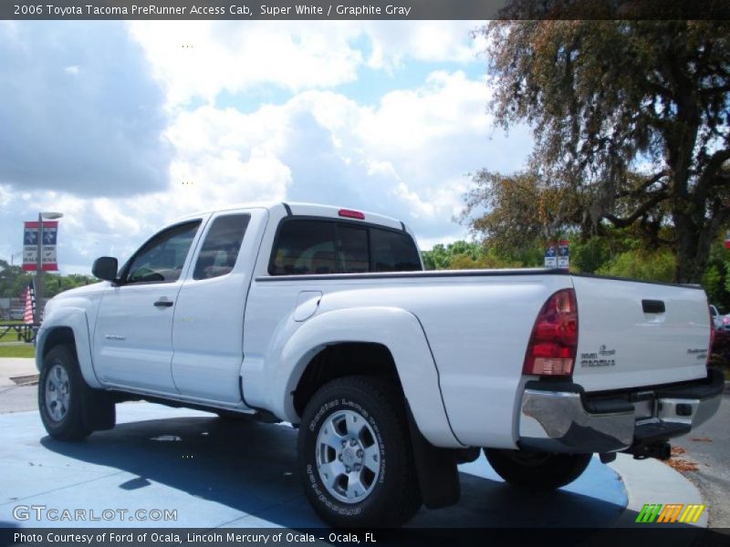 Super White / Graphite Gray 2006 Toyota Tacoma PreRunner Access Cab