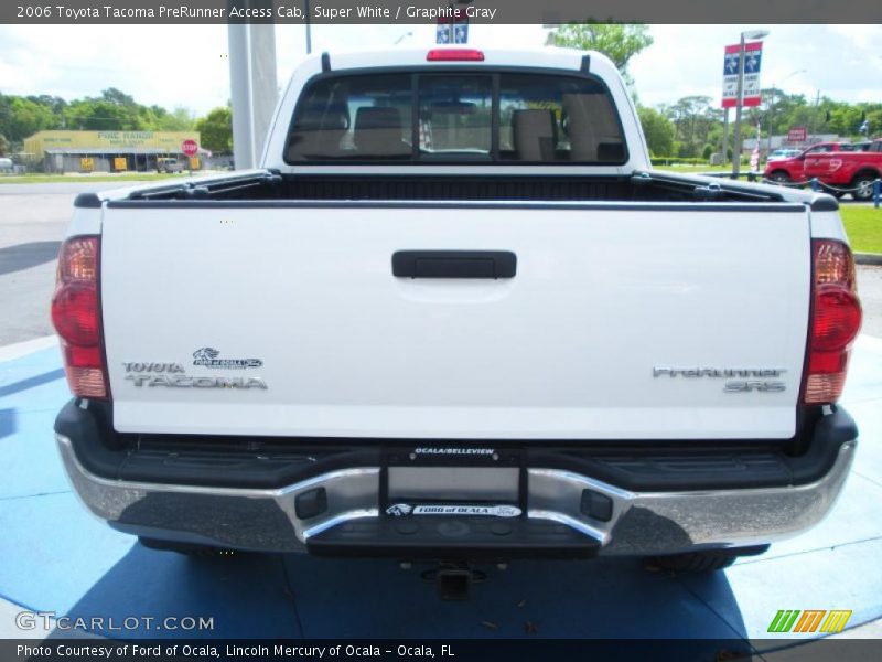 Super White / Graphite Gray 2006 Toyota Tacoma PreRunner Access Cab