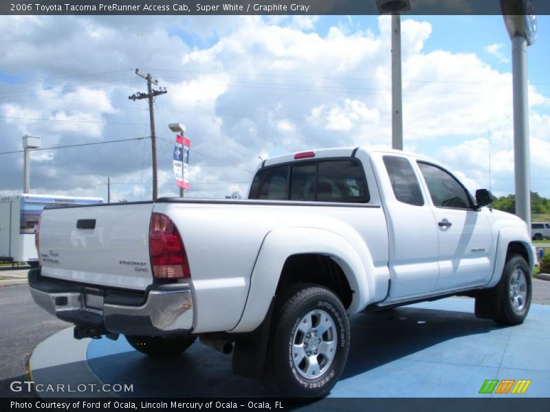 Super White / Graphite Gray 2006 Toyota Tacoma PreRunner Access Cab