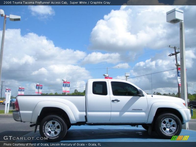 Super White / Graphite Gray 2006 Toyota Tacoma PreRunner Access Cab