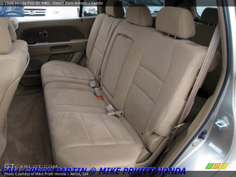 Desert Rock Metallic / Saddle 2006 Honda Pilot EX 4WD