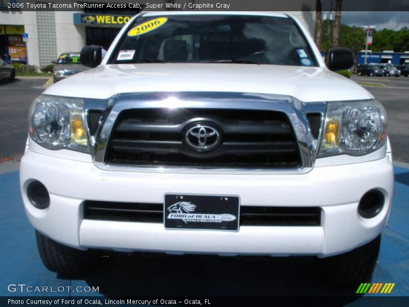 Super White / Graphite Gray 2006 Toyota Tacoma PreRunner Access Cab
